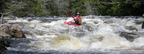 Canoe Kayak Nova Scotia whitewater paddling